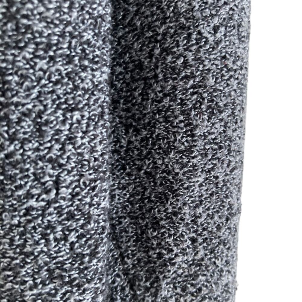 MV Sports Mammoth Gray White Terrycloth Slim Lightweight Hoodie Size Medium - Picture 15 of 16